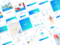 医疗健康、在线检测app illustration vector icon logo design ui app