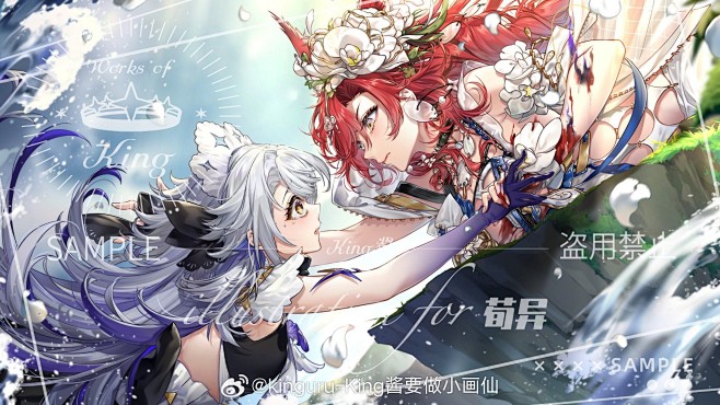 kinguru作品 动漫美少女 双人少女...