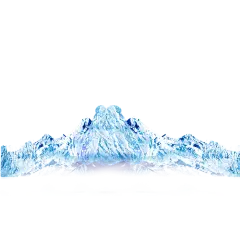 冰山雪山雪景冰川PNG素材PNG