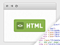 Dribbble-chrome-frame-html