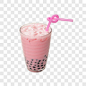 奶茶玻璃杯  原味  好喝产品实物PNG图片➤来自 PNG搜索网 pngss.com 免费免扣png素材下载！