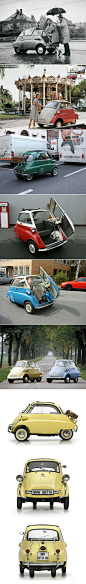 1956 BMW Isetta「可爱的超微型小车伊塞塔」－－「上形」SHANGXING是一个创立于2012年的独立家具品牌。「上形」的作品包括家具、家居用品、皮革制品，及与家有关的物品。微博：http://weibo.com/shangxingfurniture 