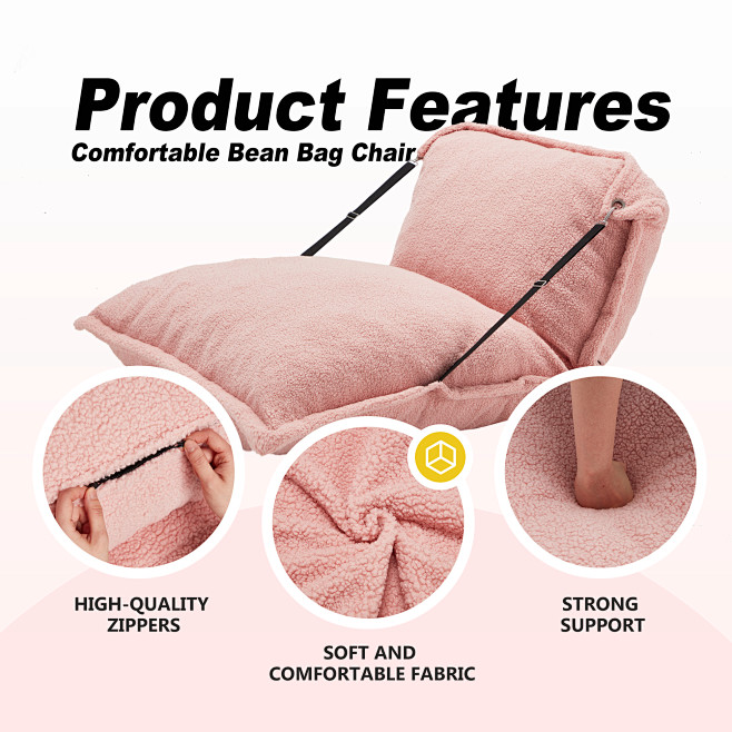 粉色系列沙发产品排版