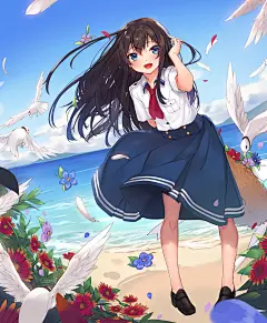 动漫，插画，漫画，萌系，唯美，头像，壁纸，情侣头像，美景，意境，清新，全屏，二次元，P站