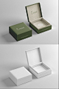 其中包括图片：Free Jewelry Box Mockup | Free Mockup PSD | Pixpine