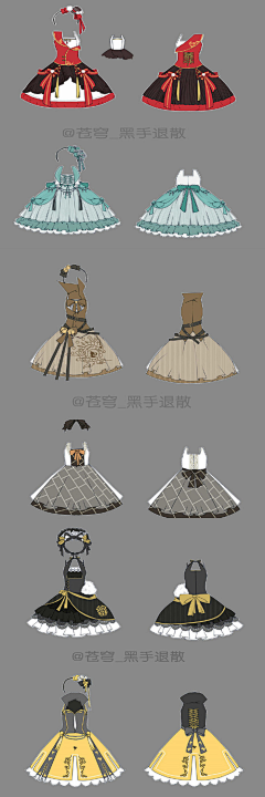 冰灵夏寂采集到【服装】