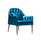 美式风格沙发椅
