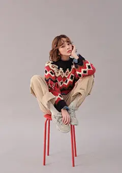 模特女
