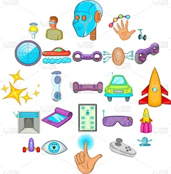 自动的,动画片,计算机图标,传媒,商务,计算机,家庭,技术,布置,联系