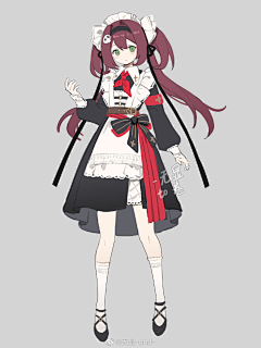 uoP9k_雪兔采集到女仆