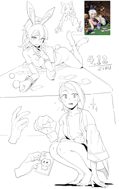 籽狐ゾ采集到籽狐 速写练习