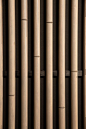 Bamboo linea 3D, panneaux acoustiques en bois, solution architecturale extérieur, intérieur pour plafond et mur. Fabricant Laudescher design woodlabo   #bamboo #panneau #acoustique #bois #bardage #claire #voie #architecturale #extérieur #intérieur  #mur #