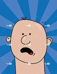男人 害怕的 卡通片 恐惧 漫画 恐慌 吓坏了 感情 脸 画画