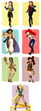 Disney Princesses as Disney Prince | Disney | Pinterest