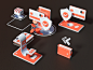 Finance uidesign money modeling render redshift c4d finance 3dfinance 3dmodeling 3ddesign 3dart ui cinema4d illustration icon web branding design art 3d