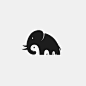 大象和蛇负空间LOGO设计-字体传奇网（ZITICQ）