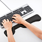 日本 SANWA 抗疲劳键盘腕托 TOK-ERG2BK 键盘鼠标手腕垫