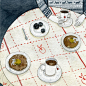 主题：reykjavik  插画师：Yelena Bryksenkova 作品欣赏