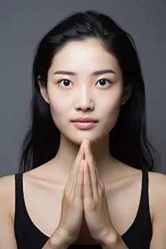 气质妆面人物肖像
