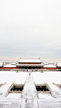 冬季故宫下雪银白色背景高清素材 H5背景 中国风 其他 冬季 故宫 雪景 背景 设计图片 免费下载