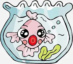 鱼缸里的鱼高清素材 免抠 页面网页 平面电商 创意素材 png素材