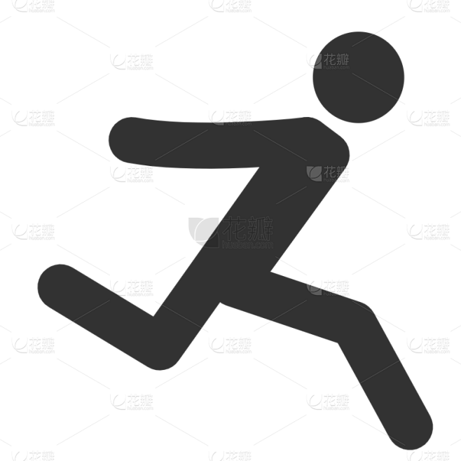 ICON-矢量跑步运动图标9