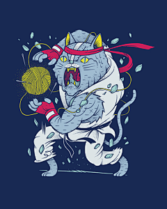 一只忍着不睡的猫采集到长T短T备用