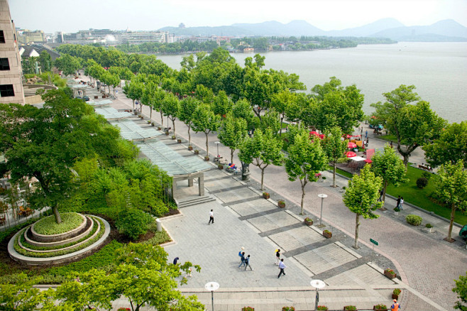 杭州湖滨景观规划设计