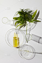 Cbd htc canabbis oil in laboratory. Concept of med