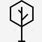 树灌木植物图标 花园 icon 标识 标志 UI图标 设计图片 免费下载 页面网页 平面电商 创意素材