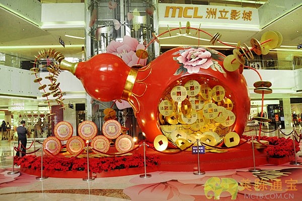 2013年深圳喜荟城“招财葫芦”春节