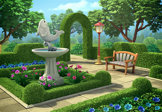 Gardenscapes: New Ac...