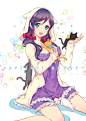 Love Live!, Nozomi, #anime #animegirl #neko