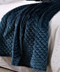 新款绒布裥棉毯多功能毯 绗缝床毯盖毯/样板房会所床尾毯搭毯多色-淘宝网