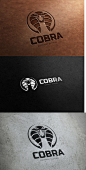 眼镜蛇图形Logo模板 Cobra Snake Logo 