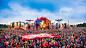 People 4096x2304 Defqon.1 hardstyle power hour people music music stage colorful