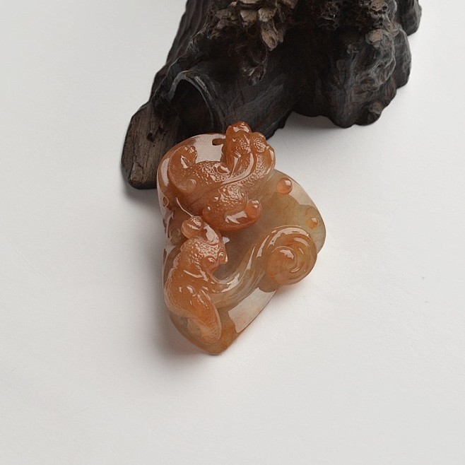 古龙 于朝正作品-玉雕界
