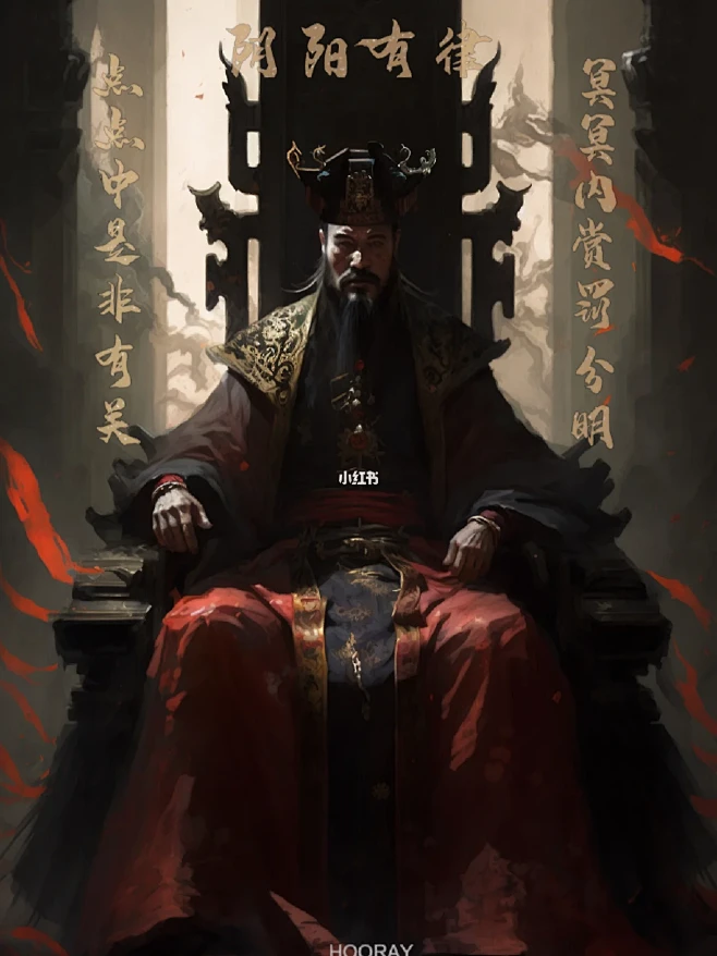 十殿阎罗-花瓣网