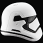 ANOVOS Star Wars The Force Awakens First Order Stormtrooper Helmet (white) : ANOVOS Star Wars The Force Awakens First Order Stormtrooper Helmet (white)