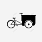 冰淇淋自行车马车小贩图标 标志 UI图标 设计图片 免费下载 页面网页 平面电商 创意素材