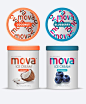 Mova冰奶油冰淇淋包装设计