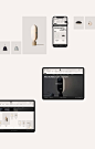 aesthetic decor Ecommerce furniture shop site UI ux Web Website[主动设计米田整理]