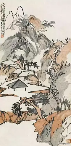 精美山水画100副，太全了~
