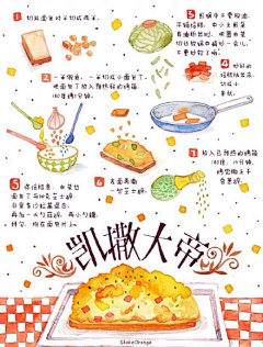 你滚吧……采集到 插画-食物