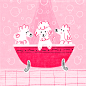 Suzanne Herbert - Fancy Poodles / Illustration