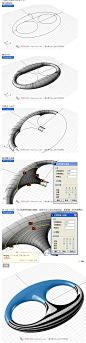 【每周一练】猪鼻子造型曲面技巧练习 - Rhino 建模练习区 - 学犀牛中文网 - - 学犀牛中文网