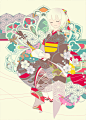 日本——画师ボルボネ的和风插画作品