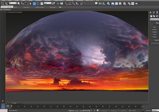 3Dsmax模型库 影视级 科幻天空贴图 天空盒精选 写实玄幻科幻54个