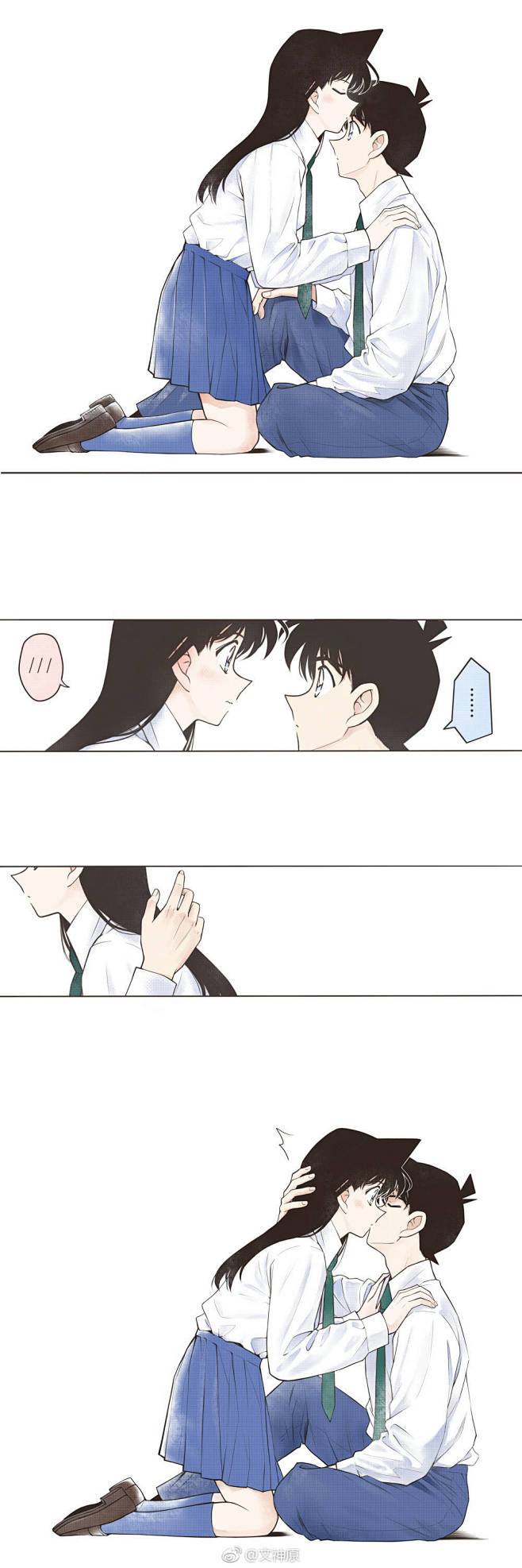 名侦探柯南新兰永恒工藤新一毛利兰文神原