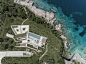 Villa Apollon 悬崖边私人度假屋-设计案例-建E室内设计网